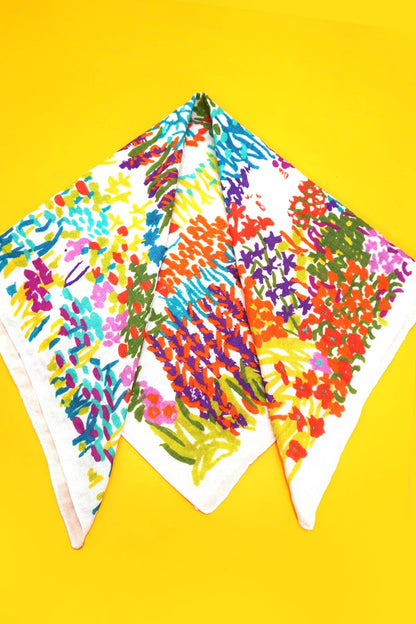 FLORAL PRINT SCARF