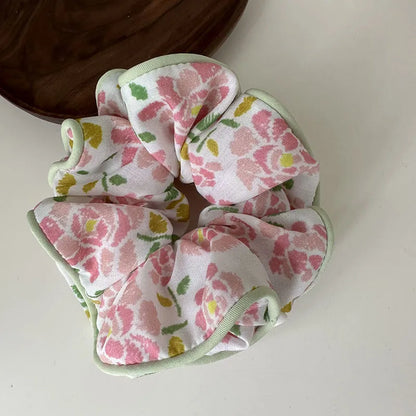 Printed scrunchies