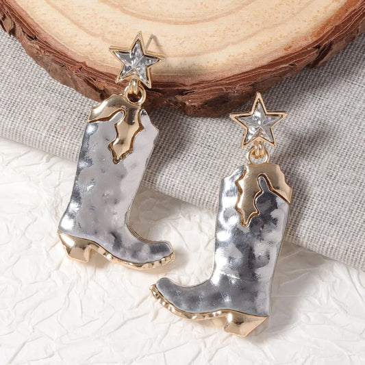 Boot Earrings