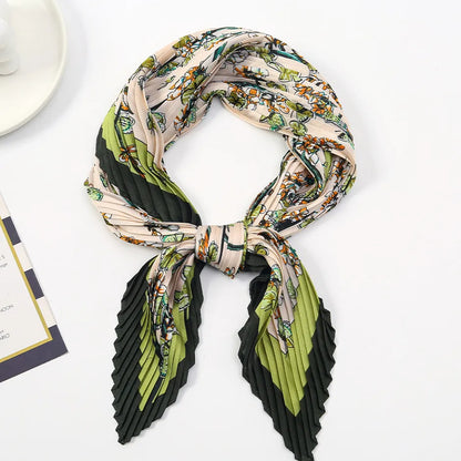Pleated Neck Scarf