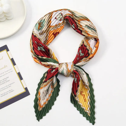 Pleated Neck Scarf