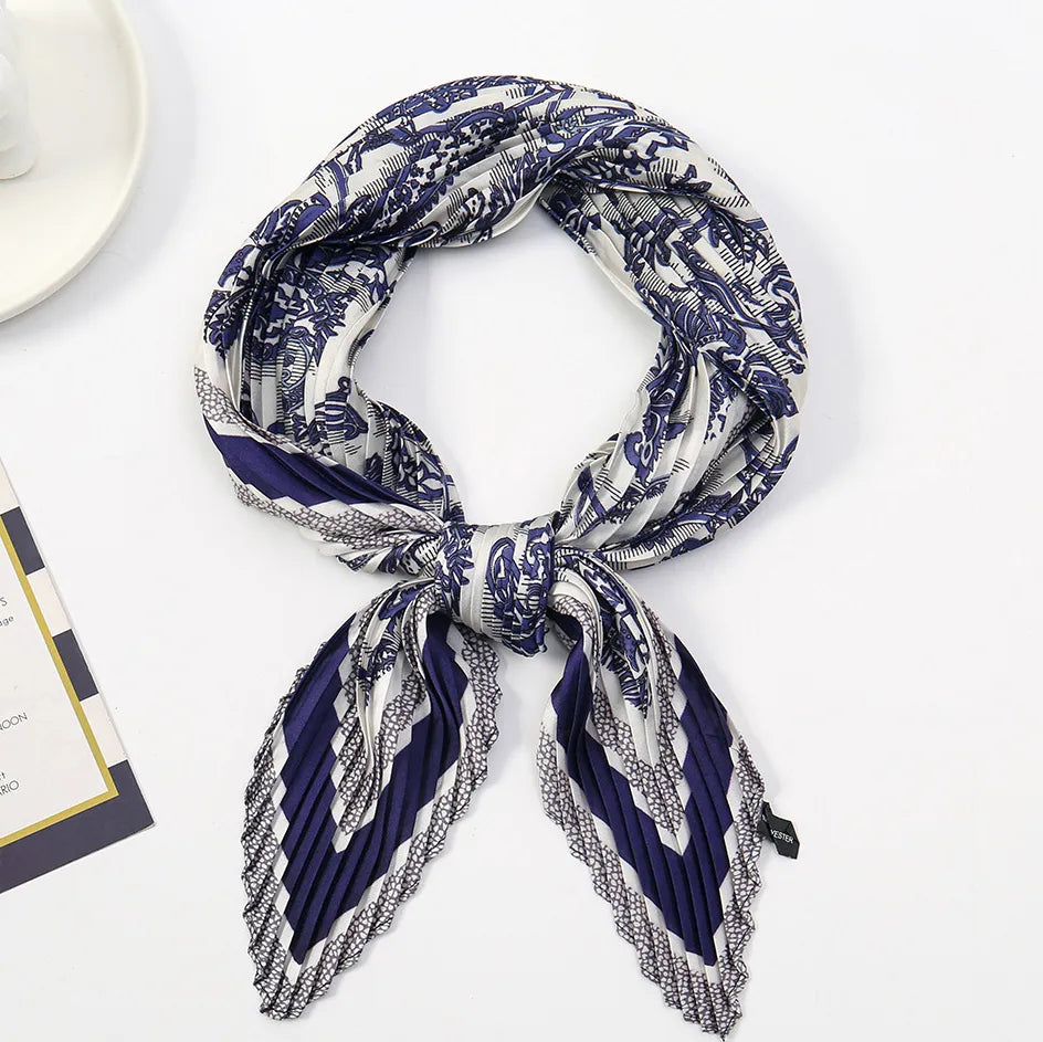 Pleated Neck Scarf