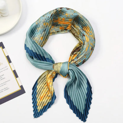 Pleated Neck Scarf