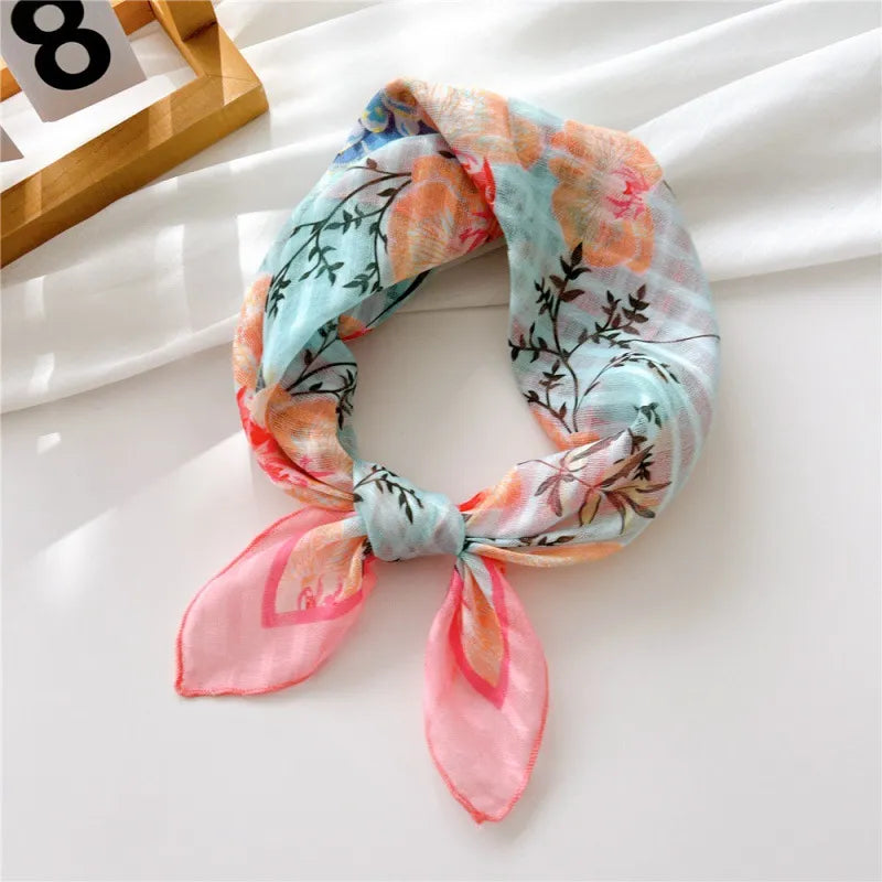 Cotton blend Scarves