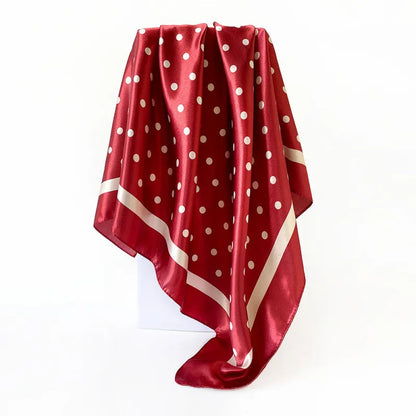 Oversized Polka Dot Scarf