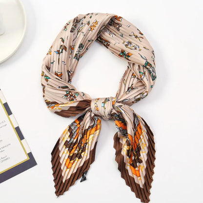 Pleated Neck Scarf