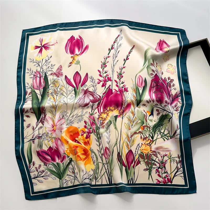 Flower Portrait Scarf