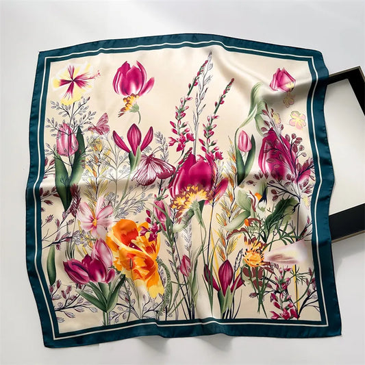 Flower Portrait Scarf