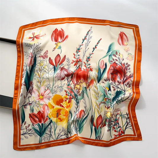 Flower Portrait Scarf