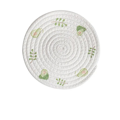 Oversized rope coasters