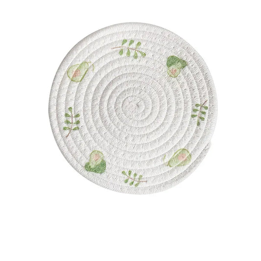 Oversized rope coasters