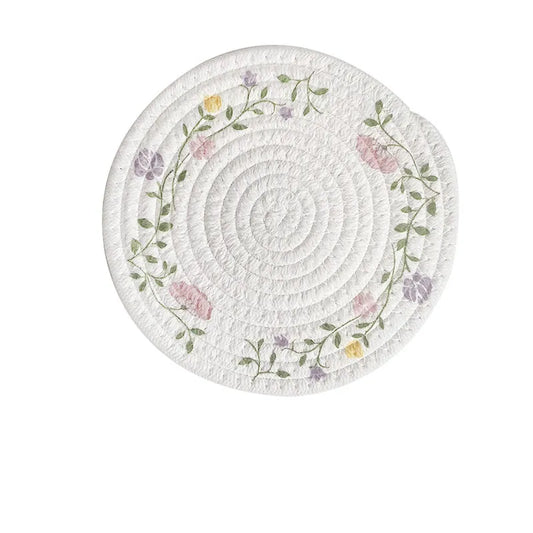 Oversized rope coasters
