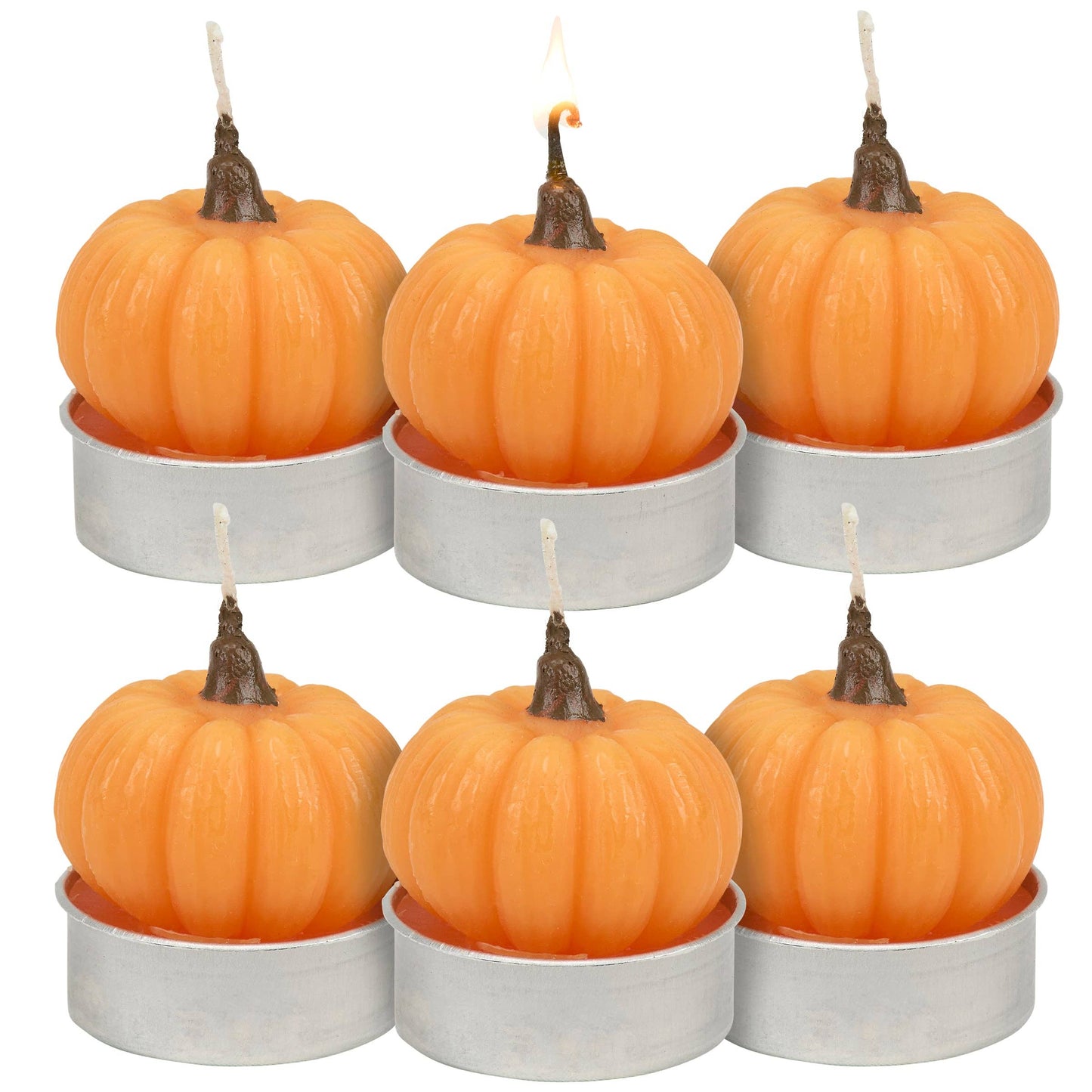 Pumpkin Tealight Candle