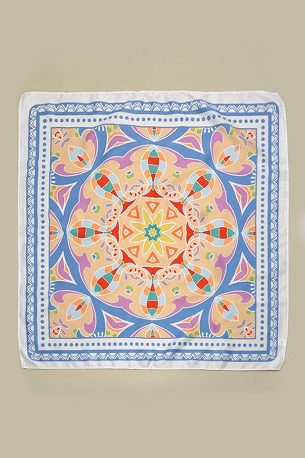 Tribal Print Bandana Scarf