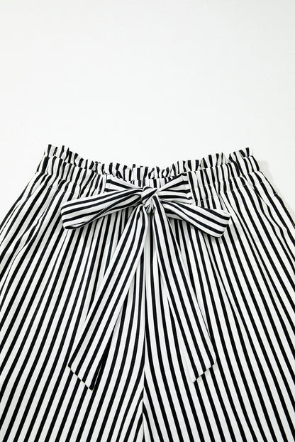 Black and White Stripped Pants
