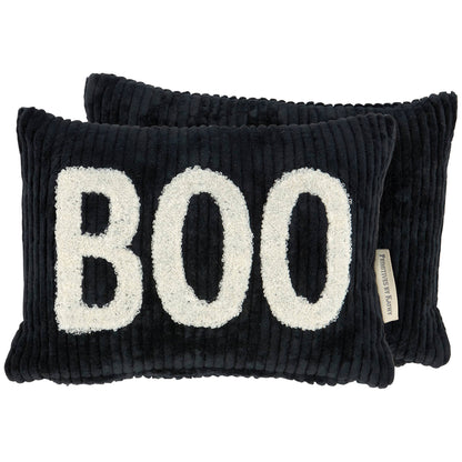Black Boo Pillow