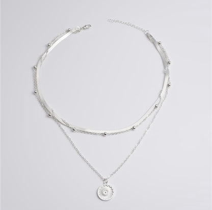 Lay coin necklace