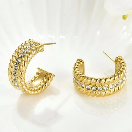 Small Gold Hoops
