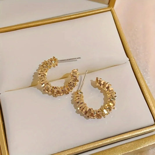 C-Shaped Earrings