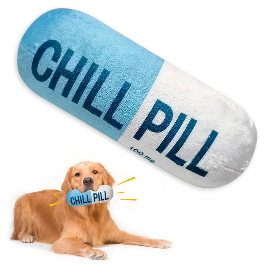 Chill Pill Dog Toy