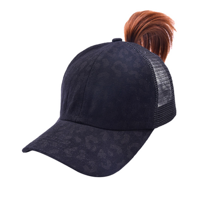 Take Me Out to The Ball Game ponytail cap